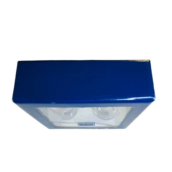 MIKASA Austria Crystal PORTO Pitcher & Goblet Wine Bottle Stoppers Set Of 2 NEW - Picture 4 of 5